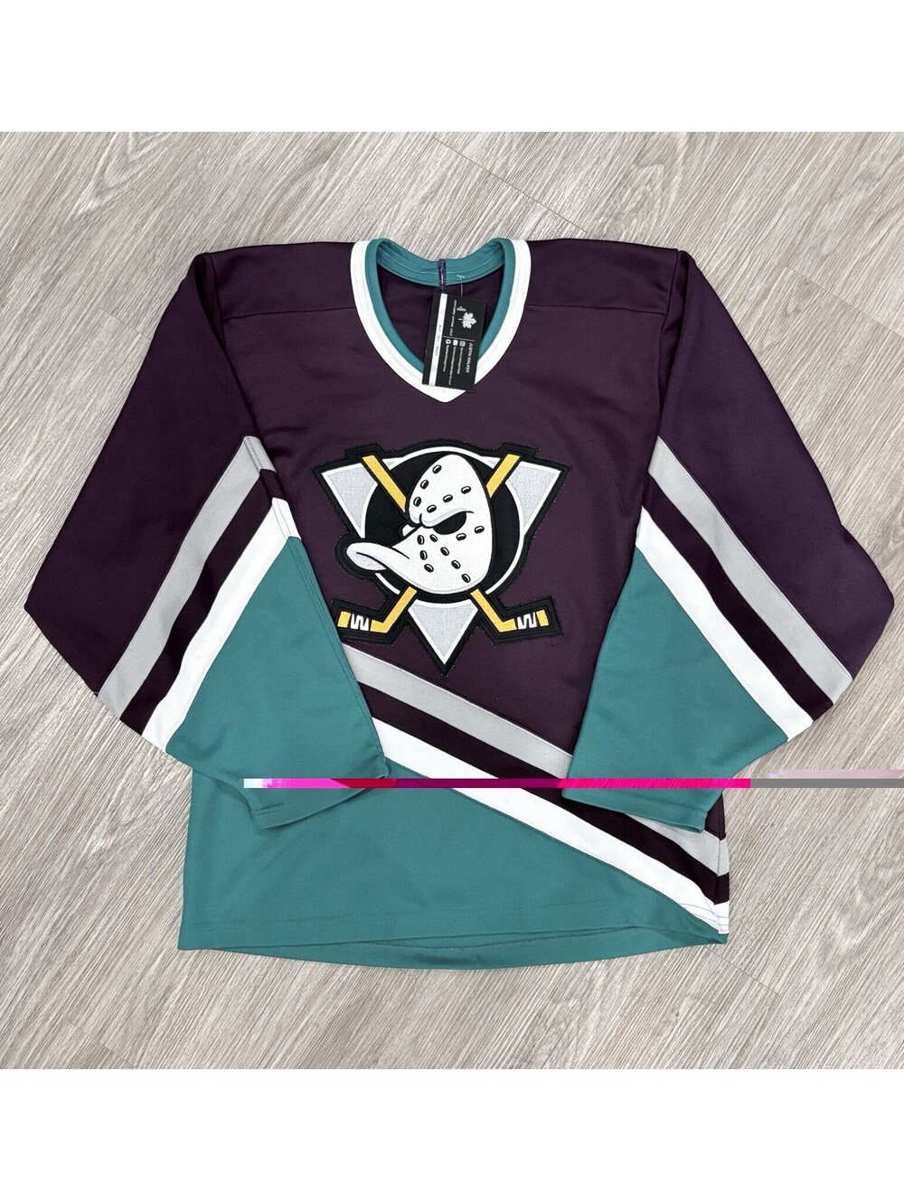 Vintage 90’s CCM Mighty Ducks NHL Non Player  Jersey